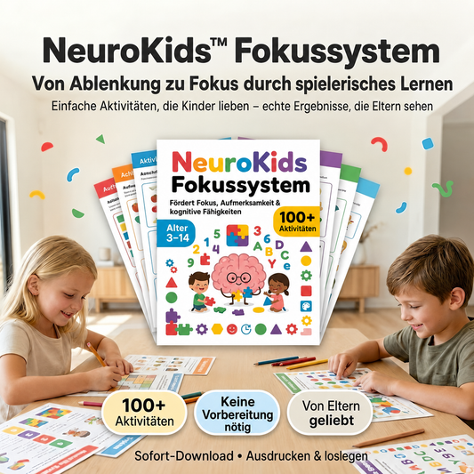 NeuroKids™ +100 Aktivitäten zur Förderung von Aufmerksamkeit, Konzentration und Lernfähigkeit
