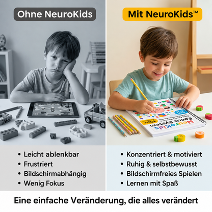 NeuroKids™ Über 100 Aktivitäten für bessere Konzentration, mehr Aufmerksamkeit und erfolgreiches Lernen