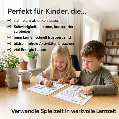 NeuroKids™ Über 100 Aktivitäten für bessere Konzentration, mehr Aufmerksamkeit und erfolgreiches Lernen