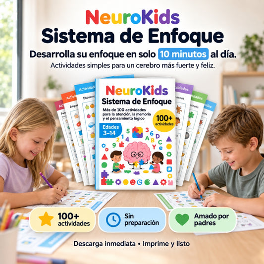 NeuroKids™ +100 Aktivitäten zur Förderung von Aufmerksamkeit, Konzentration und Lernen