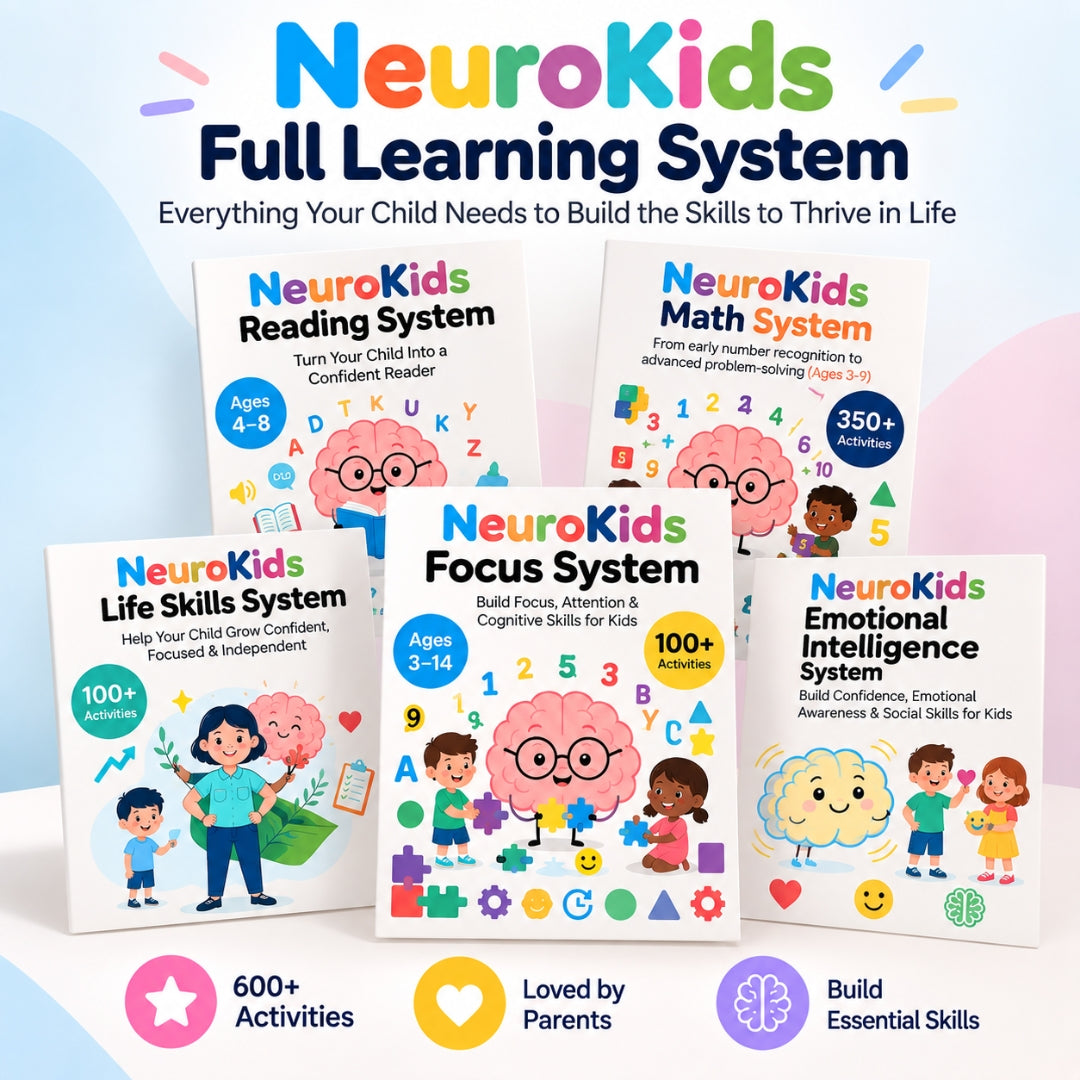 NeuroKids™ +100 Aktivitäten zur Steigerung von Aufmerksamkeit, Fokus und Lernfähigkeit