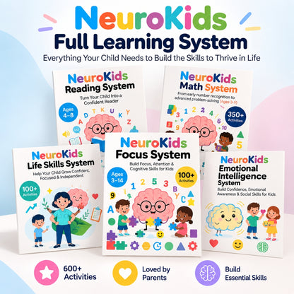 NeuroKids™ +100 Aktivitäten zur Förderung von Aufmerksamkeit, Konzentration und Lernfähigkeit